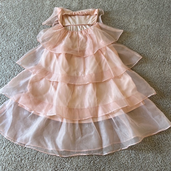 Bahati Pink Ruffle Midi Dress - Picture 6 of 6